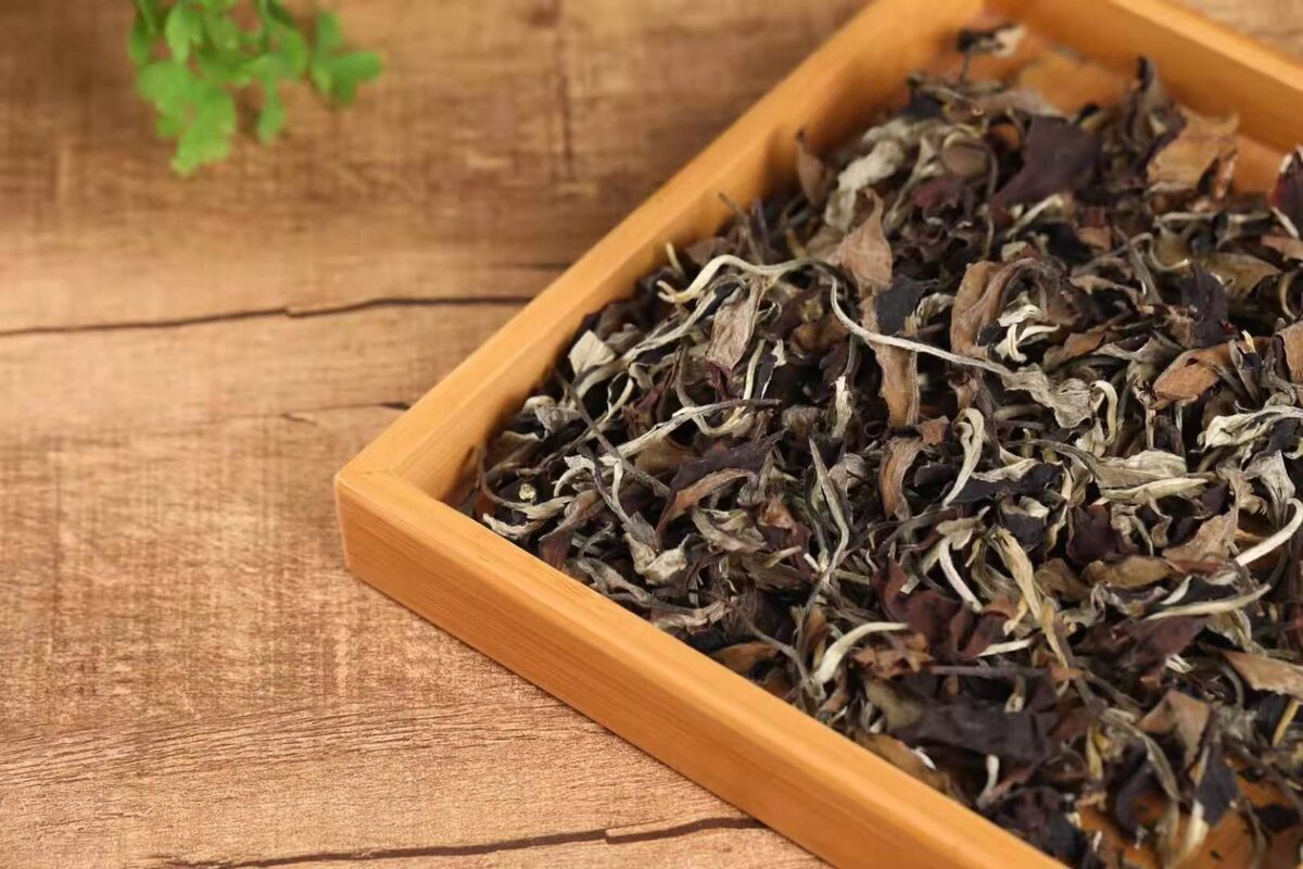 Jinggu White Tea Dry Leaves